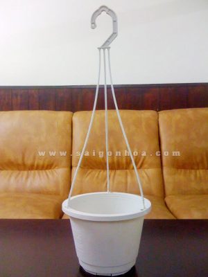 Chậu Nhựa Tròn Treo Móc Nhựa Loại Lớn
