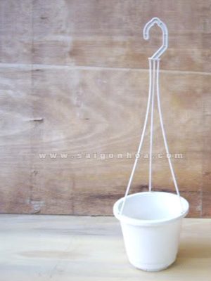 Chậu Nhựa Tròn Treo Móc Nhựa Loại Nhỏ
