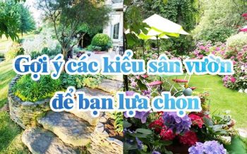Cac Kieu San Vuon De Ban Lua Chon