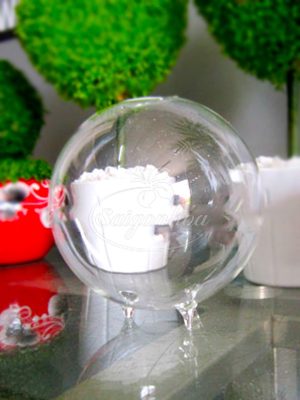 Chậu Thuỷ Tinh Hình Cầu 3 Chân