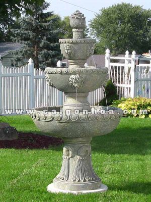 Đài Phun Nước Trang Trí Sân Vườn