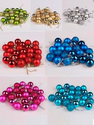 Quả Châu Trang Trí Cây Thông Noel