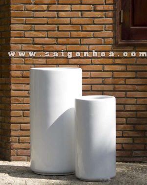 Chậu Gốm Sứ Trơn Mỹ Nghệ