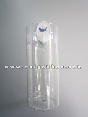 Lọ Thuỷ Tinh Hình Trụ Treo Tường