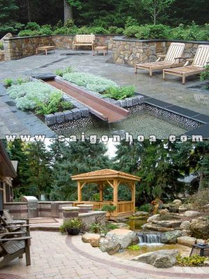 Patio Và Nước