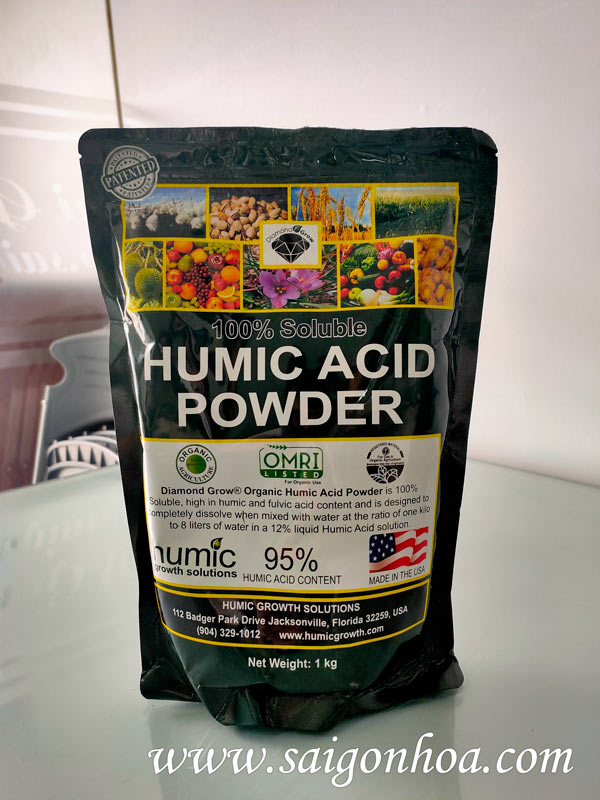 Phân Hữu Cơ Humic Acid Powder