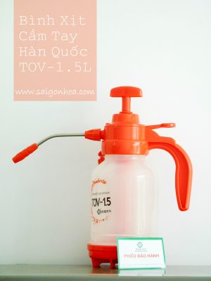 Bình Xịt Cầm Tay Hàn Quốc TOV 1.5L