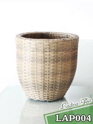 Chậu Trồng Cây Sợi Mây 004-LAP004