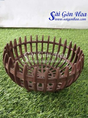 Chậu Nhựa Trồng Lan Giả Bí 30x17