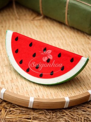 Miếng Dưa Hấu Đỏ Trang Trí Tết