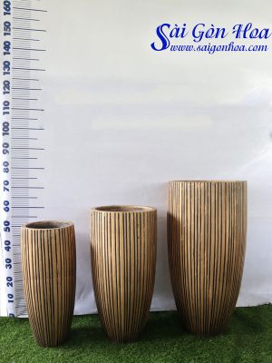 Bộ Chậu Đá Mài Trụ Chỉ Dọc Đồng