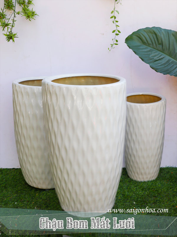 Bộ Chậu Bom Mắt Lưới