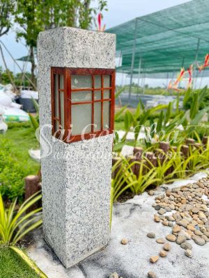 Đèn Đá Trụ Vuông 70