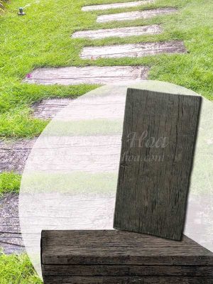 Đá Dặm Bước Giả Gỗ Đen