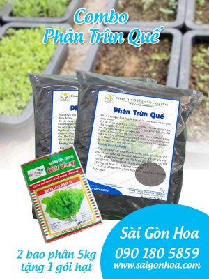 Combo Phân Trùn Quế
