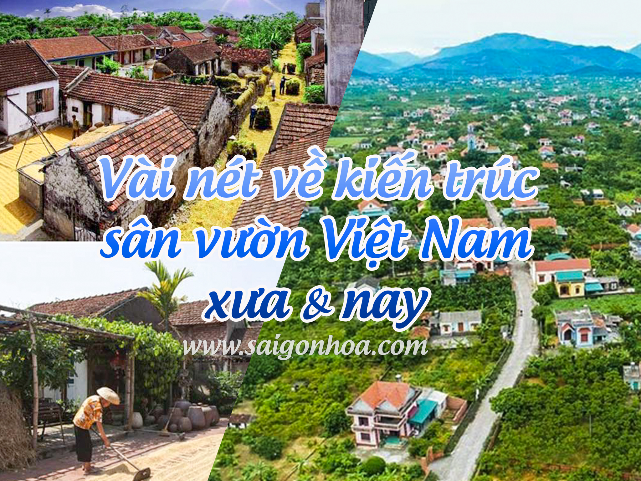 Vài Nét Về Sân Vườn Việt Nam Xưa Và Nay
