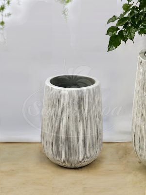 Chậu Đá Mài Trụ Sọc Đứng 20