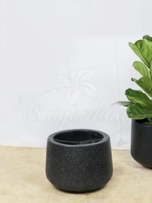Chậu Đá Mài Remy Đen 22