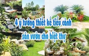 Y Tuong Thiet Ke Tieu Canh San Vuon Biet Thu