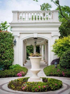 phong cách thiết kế sân vườn Châu Âu