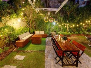 Ý tưởng thiết kế sân vườn homestay