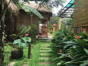 Ý tưởng thiết kế sân vườn homestay