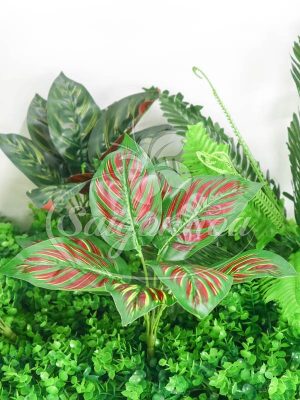 Cây Đuôi Công Tím Giả Trang Trí