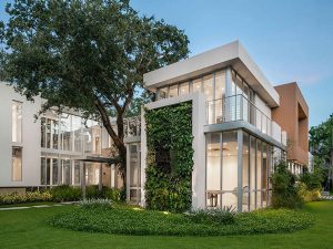 Thiết kế sân vườn phong cách tối giản