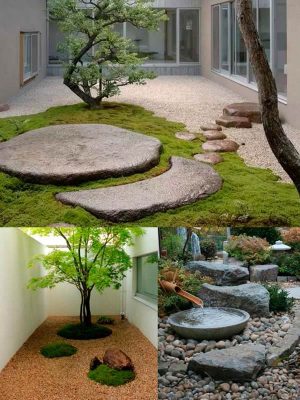 Thiết kế sân vườn phong cách tối giản