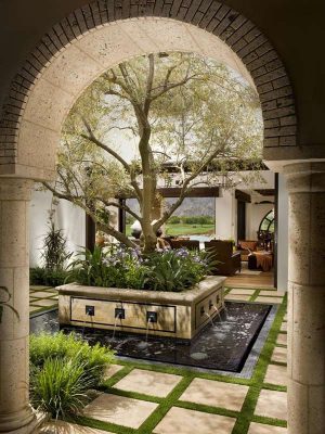 Thiết kế sân vườn phong cách Indochine