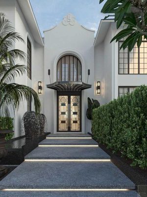 Thiết kế sân vườn phong cách Indochine