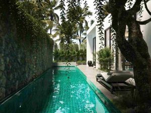 thiết kế sân vườn phong cách Indochine