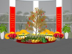 Ưu đãi tư vấn thiết kế trang trí tiểu cảnh giáng sinh, lễ tết 2024