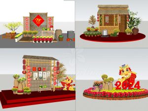 Ưu đãi tư vấn thiết kế trang trí tiểu cảnh giáng sinh, lễ tết 2024