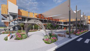 Thiết Kế Thi Công Cảnh Quan SenseMarket Cái Bè