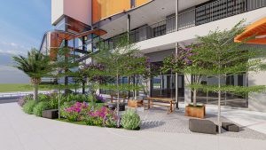 Thiết Kế Thi Công Cảnh Quan SenseMarket Cái Bè