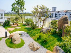 Tiểu cảnh đồi cỏ