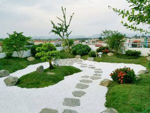 Tiểu cảnh đồi cỏ