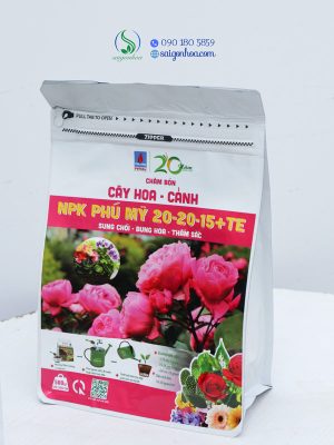 NPK Phú Mỹ 20-20-15+TE Cây Hoa-Cảnh