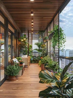 Thiết kế không gian xanh cho nhà phố