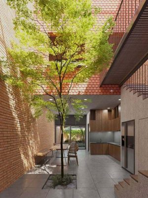 Thiết kế không gian xanh cho nhà phố