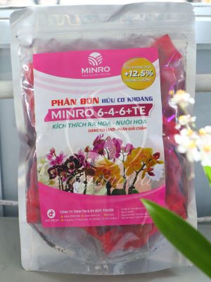 Phân Bón Hữu Cơ Khoáng MINRO 6-4-6+TE Túi Lưới