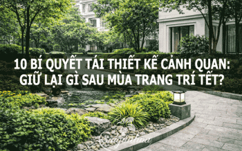 tái thiết kế cảnh quan