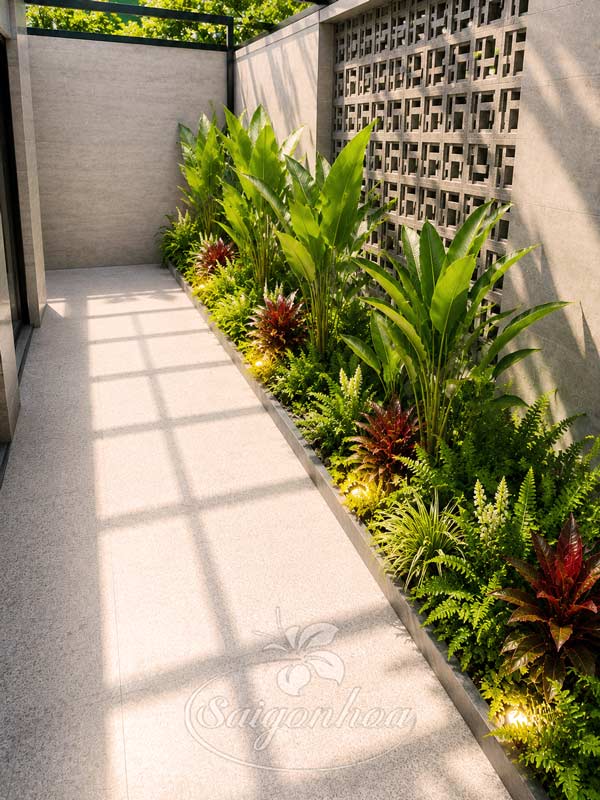 sân vườn biệt thự