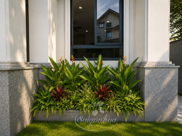 sân vườn biệt thự
