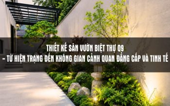 sân vườn biệt thự