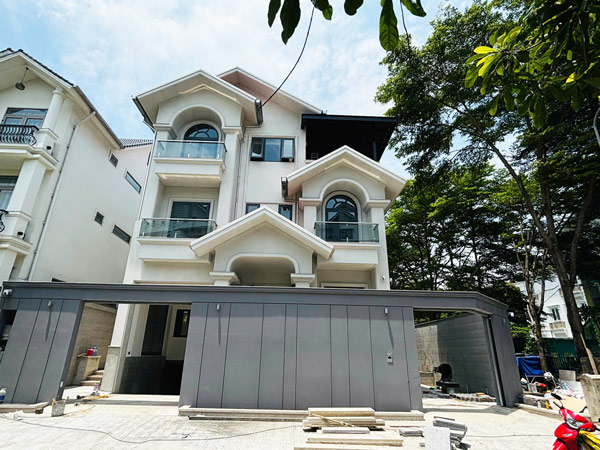 sân vườn biệt thự