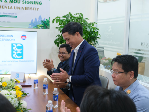 SÀI GÒN HOA VÀ RCRC VOCATIONAL TRAINING CENTER KÝ KẾT MOU – MỞ RA HÀNH TRÌNH KẾT NỐI VÀ CÙNG PHÁT TRIỂN