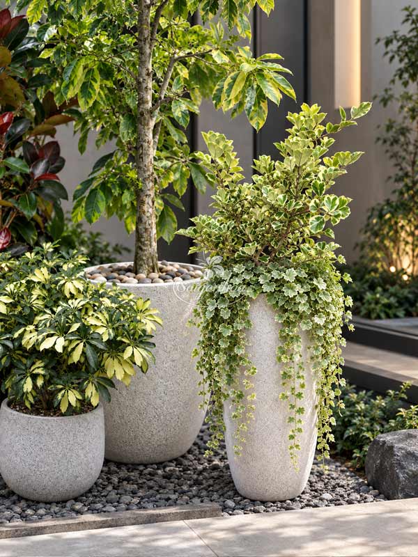 Bộ Cây Big Size Cho Giếng Trời