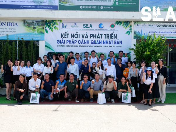 Sài Gòn Hoa kết nối giải pháp cảnh quan Nhật Bản, mở ra cơ hội hợp tác tại Việt Nam